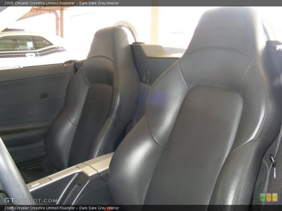 Dark Slate Grey Interior Photo for the 2005 Chrysler Crossfire Limited Roadster #25912373