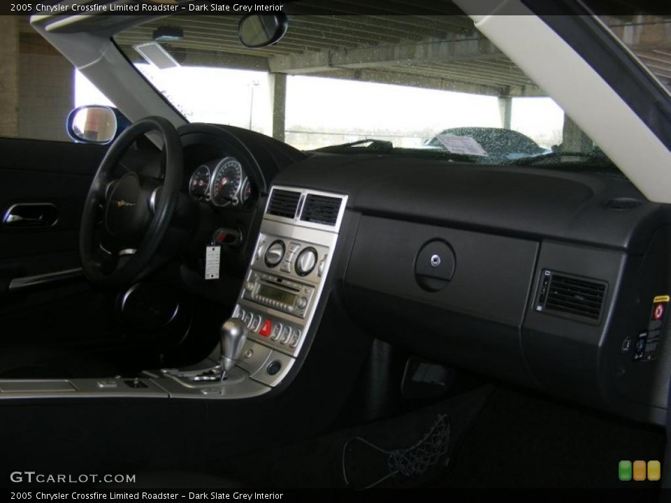 Dark Slate Grey Interior Dashboard for the 2005 Chrysler Crossfire Limited Roadster #25912389