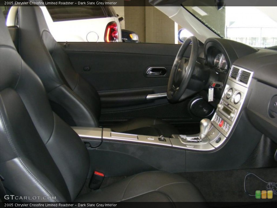 Dark Slate Grey Interior Photo for the 2005 Chrysler Crossfire Limited Roadster #25912405