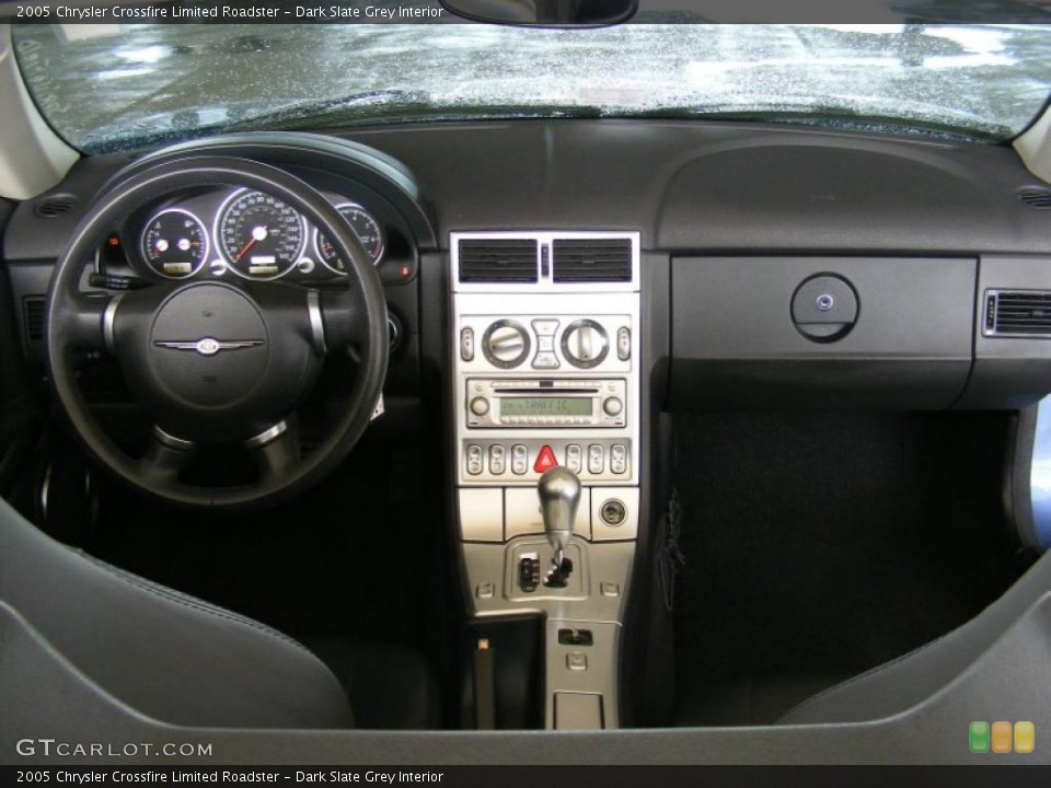 Dark Slate Grey Interior Dashboard for the 2005 Chrysler Crossfire Limited Roadster #25912429