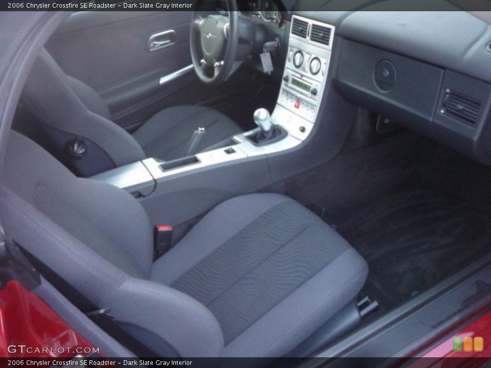 Dark Slate Gray Interior Photo for the 2006 Chrysler Crossfire SE Roadster #25922576