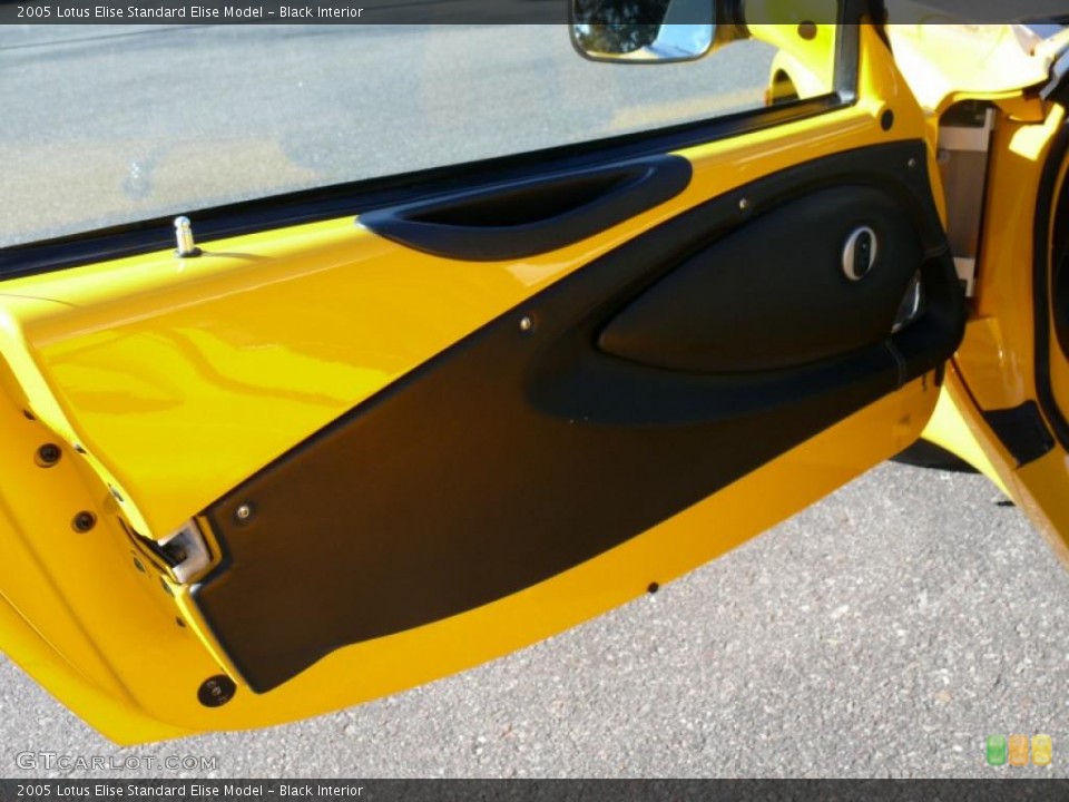 Black Interior Door Panel for the 2005 Lotus Elise  #26004244