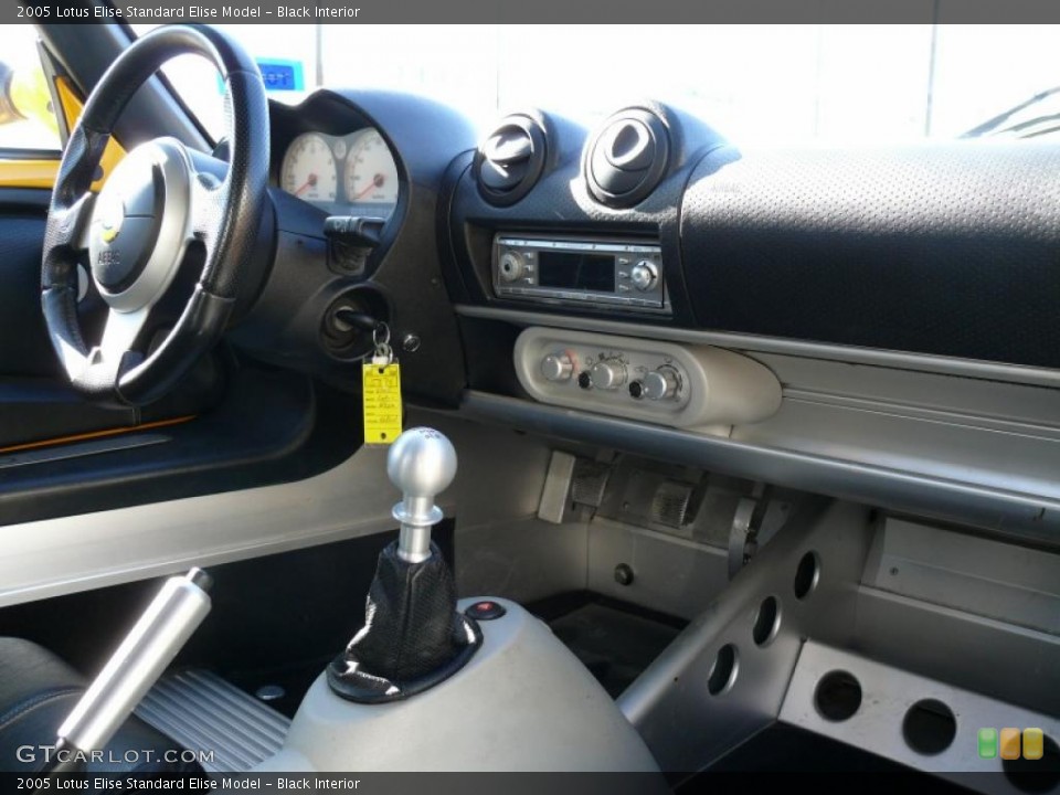 Black Interior Dashboard for the 2005 Lotus Elise  #26004528