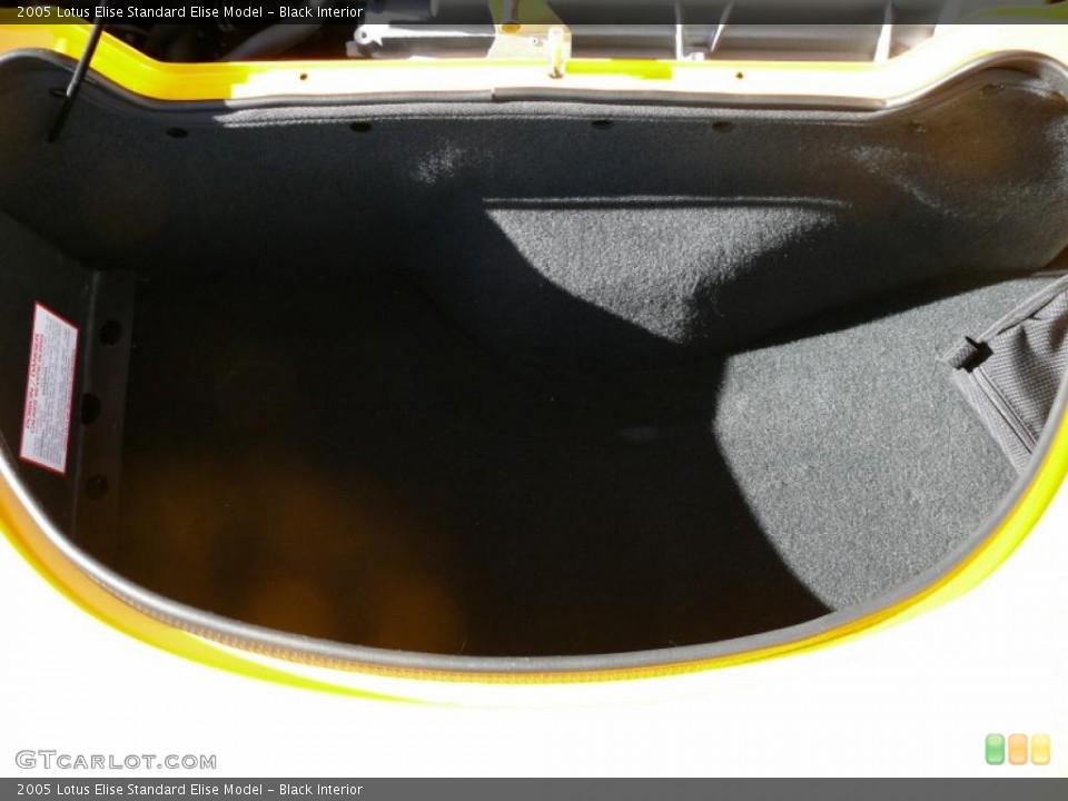 Black Interior Trunk for the 2005 Lotus Elise  #26004608