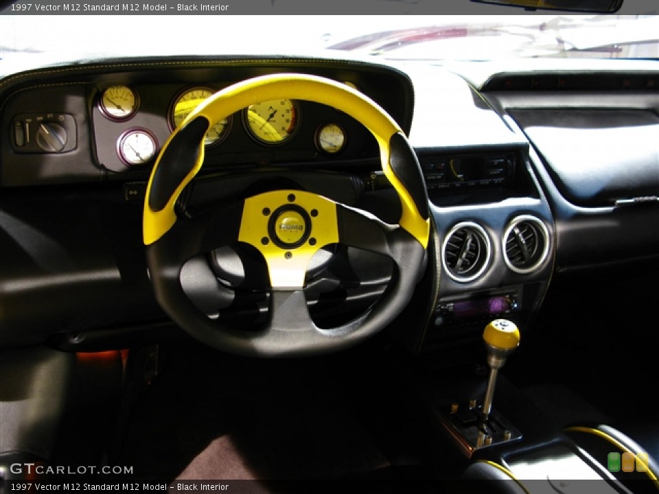 Black Interior Photo for the 1997 Vector M12  #260287