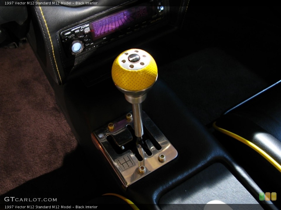 Black Interior Transmission for the 1997 Vector M12  #260315