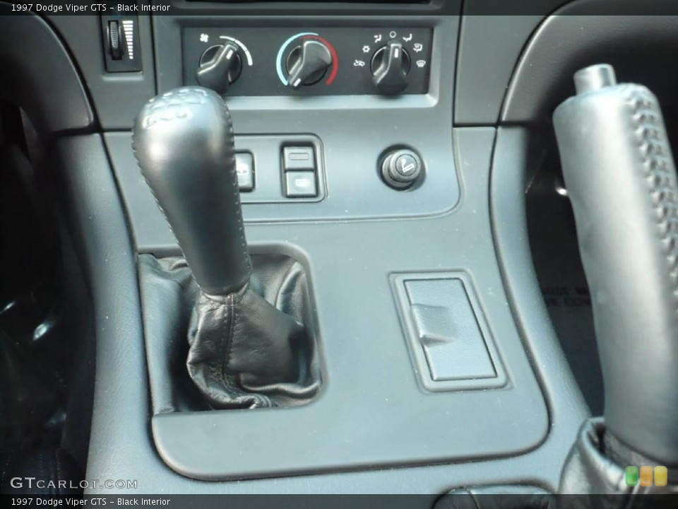Black Interior Transmission for the 1997 Dodge Viper GTS #26052625