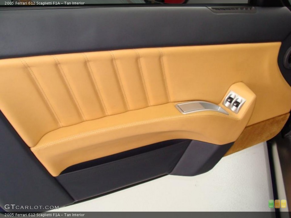 Tan Interior Door Panel for the 2005 Ferrari 612 Scaglietti F1A #26109180