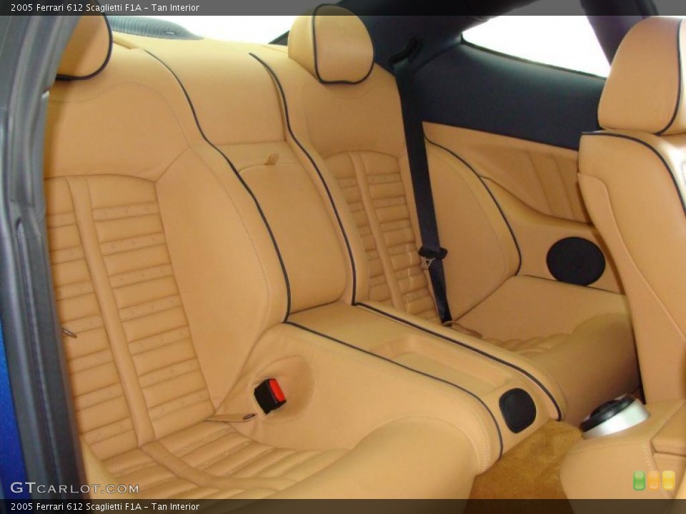 Tan Interior Photo for the 2005 Ferrari 612 Scaglietti F1A #26109304