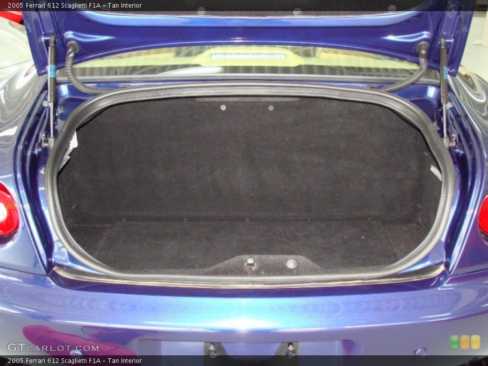Tan Interior Trunk for the 2005 Ferrari 612 Scaglietti F1A #26109396