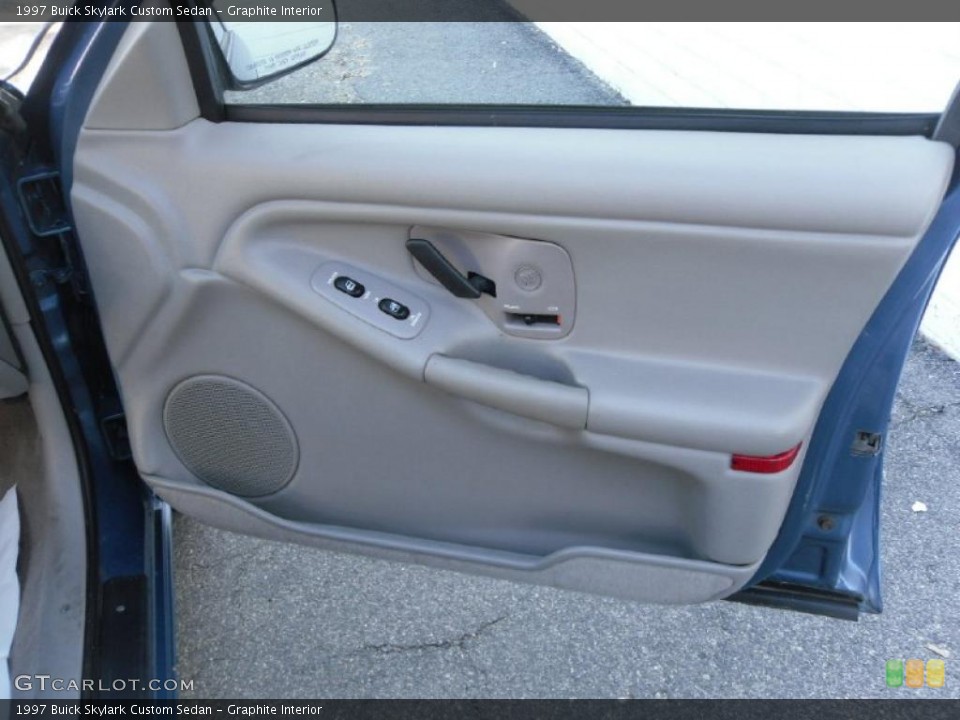 Graphite Interior Door Panel for the 1997 Buick Skylark Custom Sedan #26145571