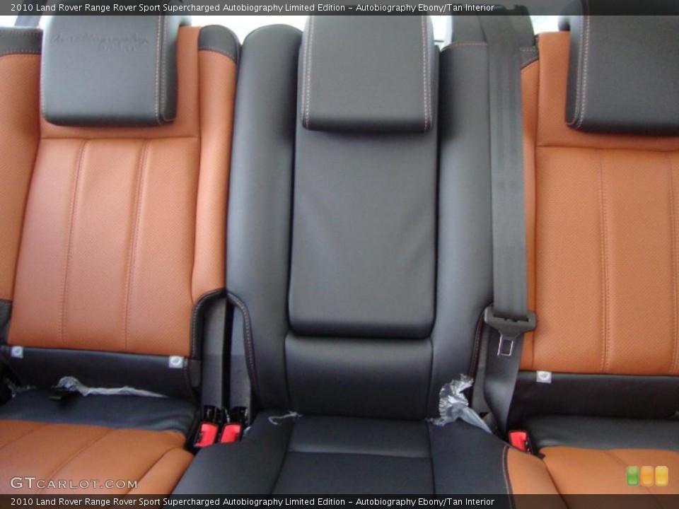 Autobiography Ebony/Tan Interior Photo for the 2010 Land Rover Range Rover Sport Supercharged Autobiography Limited Edition #26204498