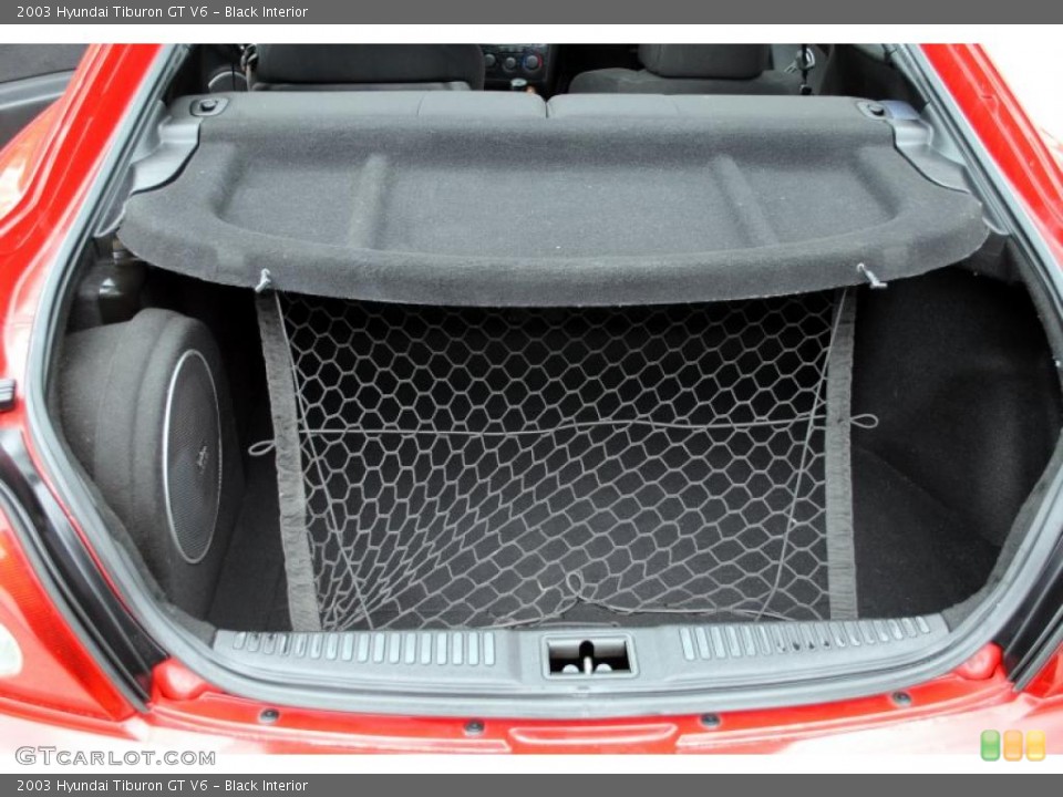 Black Interior Trunk for the 2003 Hyundai Tiburon GT V6 #26246640