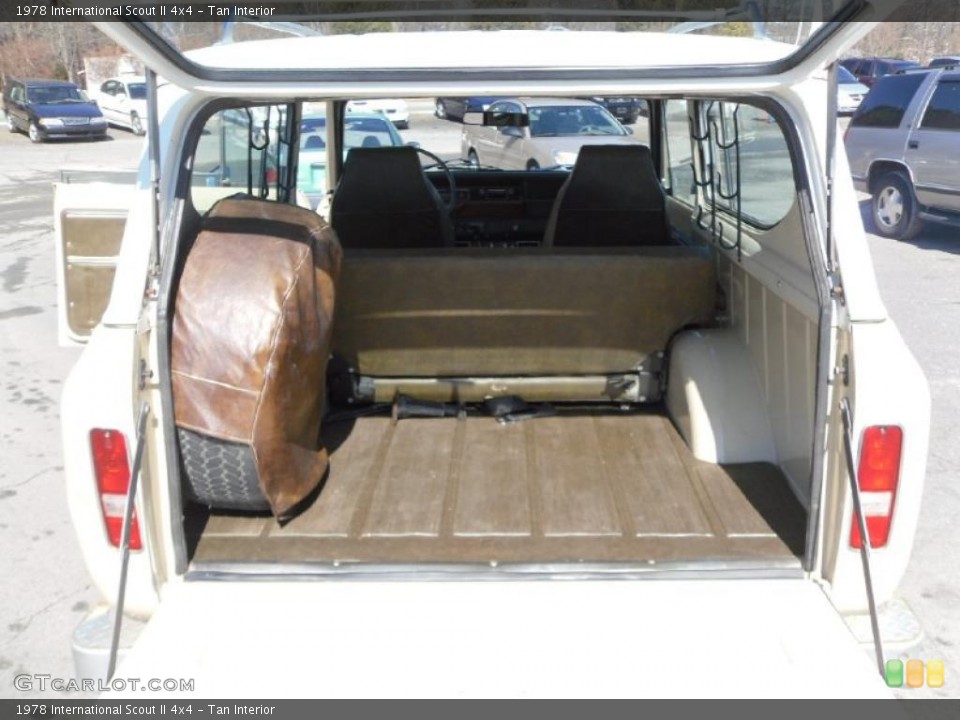 Tan Interior Trunk for the 1978 International Scout II 4x4 #26259783