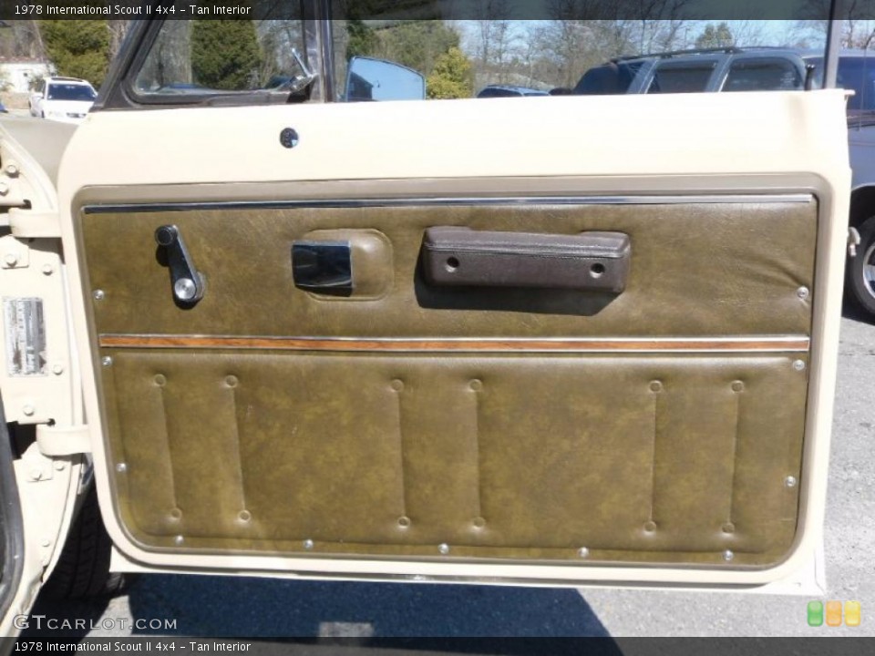 Tan Interior Door Panel for the 1978 International Scout II 4x4 #26259887