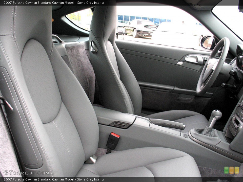 Stone Grey Interior Photo for the 2007 Porsche Cayman  #26264