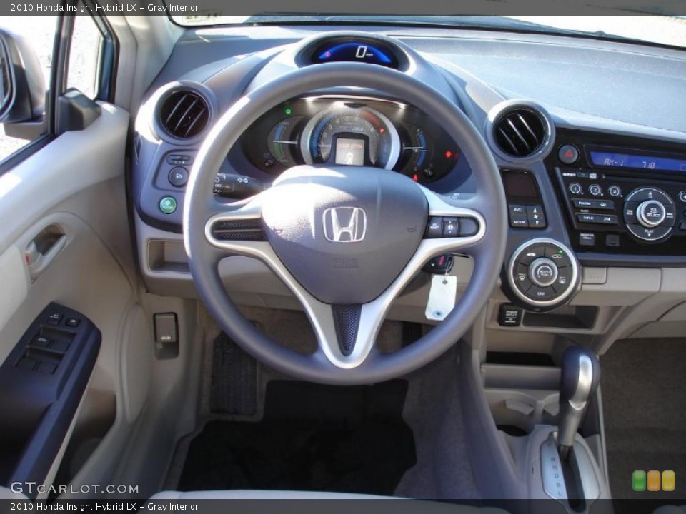 Gray Interior Controls for the 2010 Honda Insight Hybrid LX #26482613