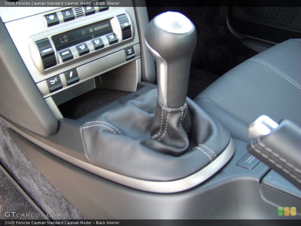 Black Interior Transmission for the 2008 Porsche Cayman  #265560