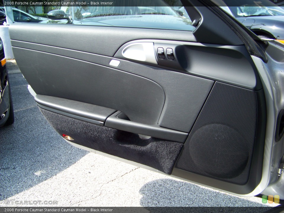 Black Interior Door Panel for the 2008 Porsche Cayman  #265567
