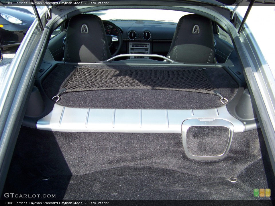 Black Interior Trunk for the 2008 Porsche Cayman  #265609