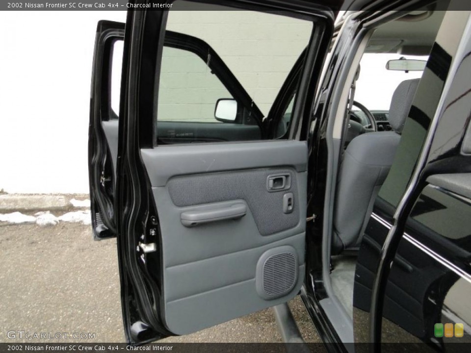 Charcoal Interior Door Panel for the 2002 Nissan Frontier SC Crew Cab 4x4 #26623677
