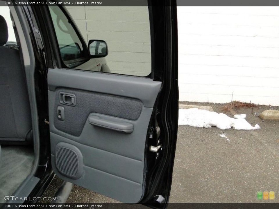 Charcoal Interior Door Panel for the 2002 Nissan Frontier SC Crew Cab 4x4 #26623701