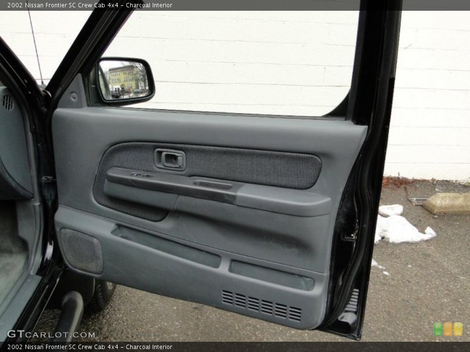 Charcoal Interior Door Panel for the 2002 Nissan Frontier SC Crew Cab 4x4 #26623729