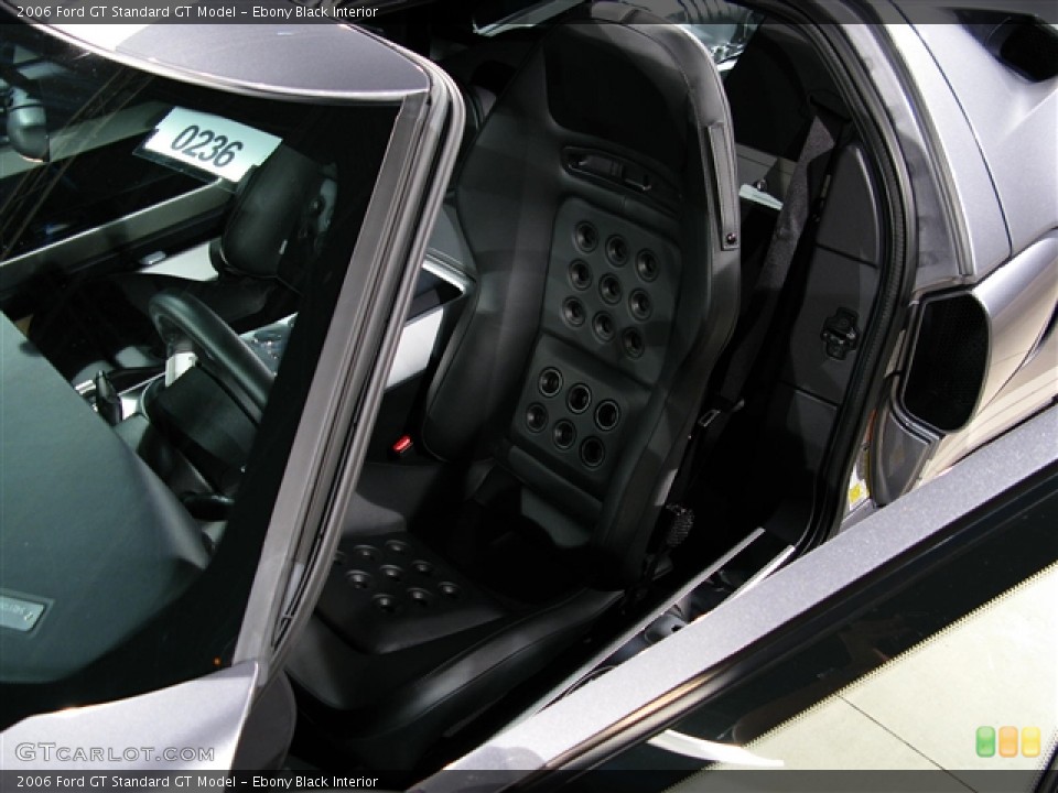 Ebony Black Interior Photo for the 2006 Ford GT  #266808