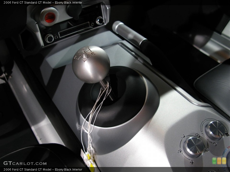 Ebony Black Interior Transmission for the 2006 Ford GT  #266843
