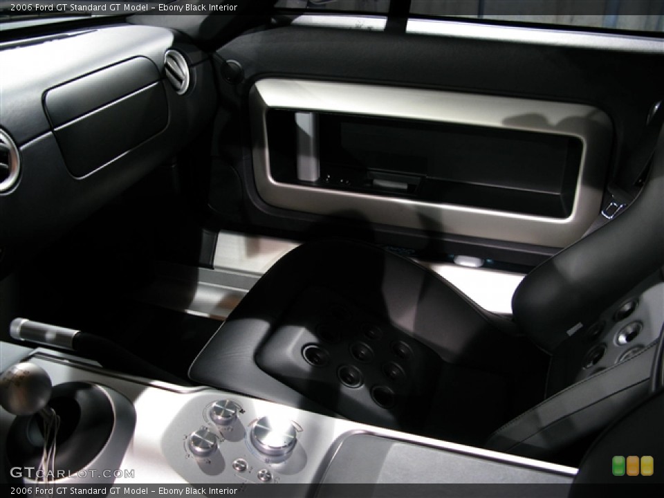 Ebony Black Interior Door Panel for the 2006 Ford GT  #266857
