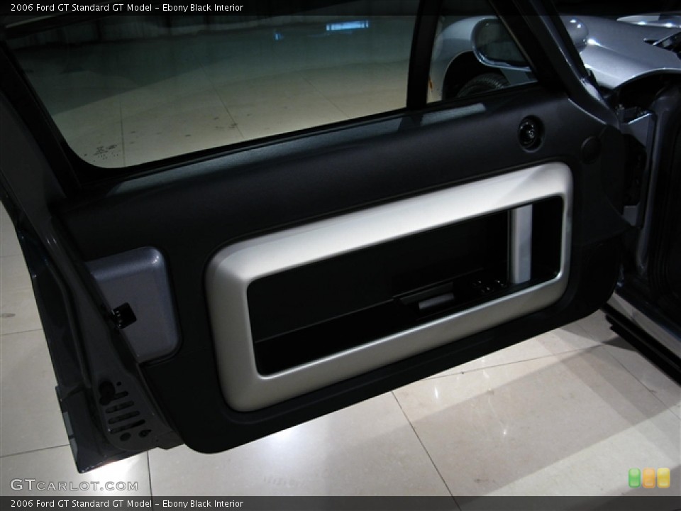 Ebony Black Interior Door Panel for the 2006 Ford GT  #266864