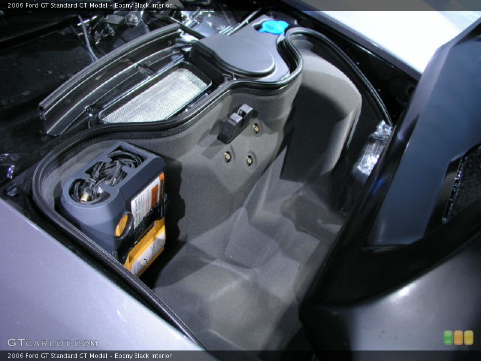 Ebony Black Interior Trunk for the 2006 Ford GT  #266892