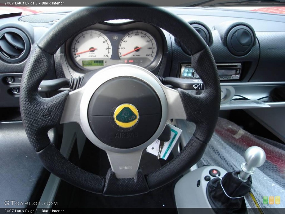 Black Interior Steering Wheel for the 2007 Lotus Exige S #2669696