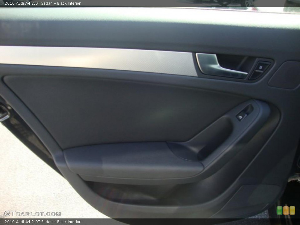 Black Interior Door Panel for the 2010 Audi A4 2.0T Sedan #26715931