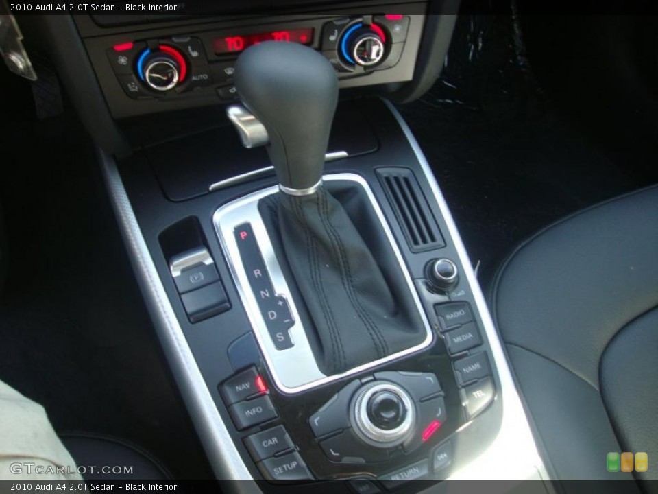 Black Interior Transmission for the 2010 Audi A4 2.0T Sedan #26716263