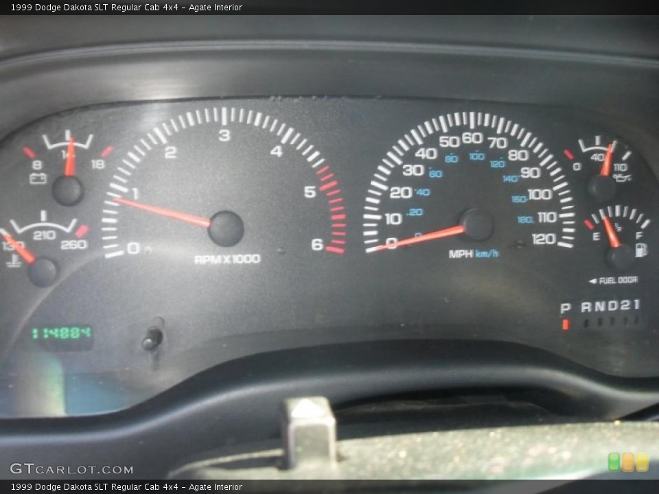 Agate Interior Gauges for the 1999 Dodge Dakota SLT Regular Cab 4x4 #26823909