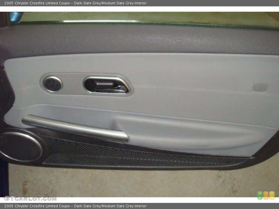 Dark Slate Grey/Medium Slate Grey Interior Door Panel for the 2005 Chrysler Crossfire Limited Coupe #26830660