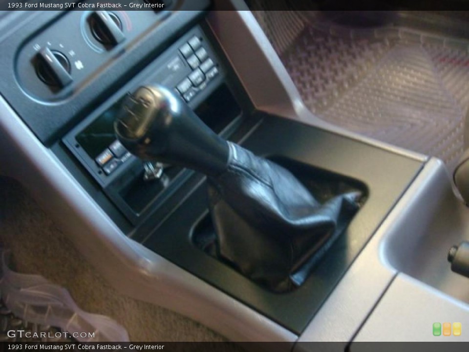 Grey Interior Transmission for the 1993 Ford Mustang SVT Cobra Fastback #26854094