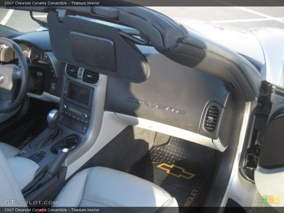 Titanium Interior Photo for the 2007 Chevrolet Corvette Convertible #26854422