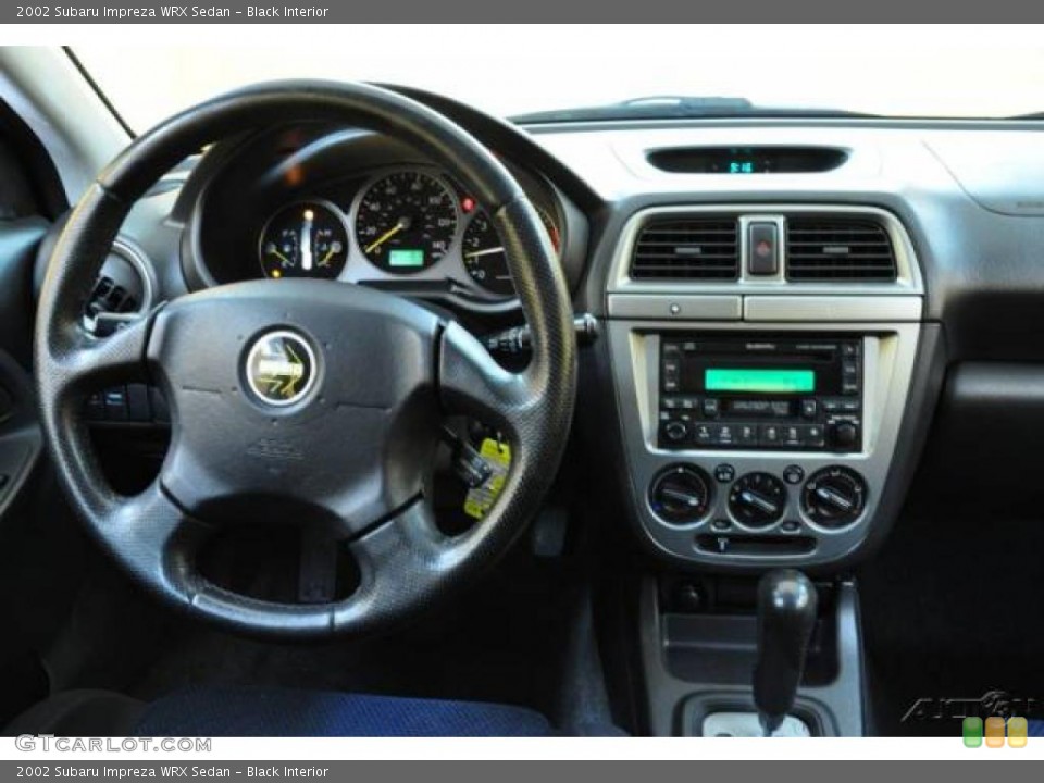 Black Interior Dashboard for the 2002 Subaru Impreza WRX Sedan #26895258