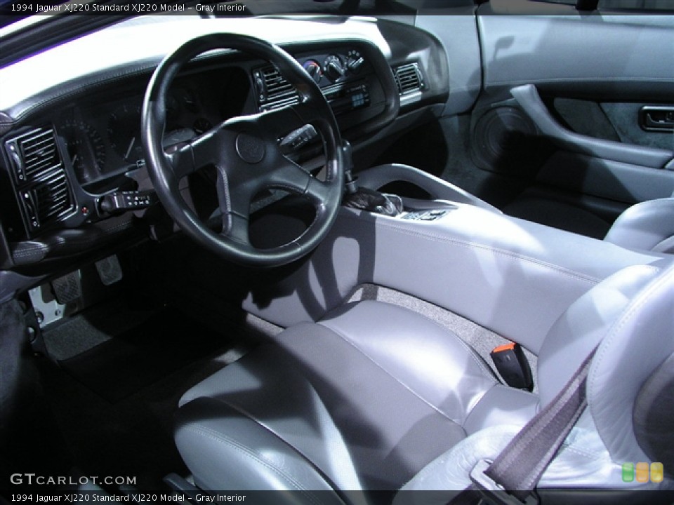 Gray 1994 Jaguar XJ220 Interiors