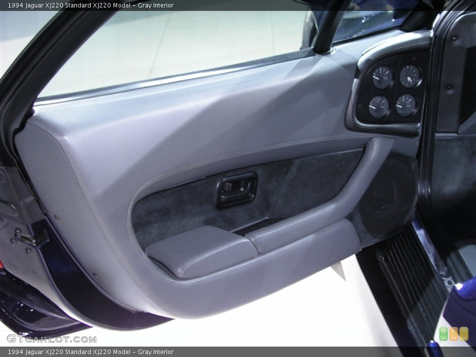 Gray Interior Door Panel for the 1994 Jaguar XJ220  #269753