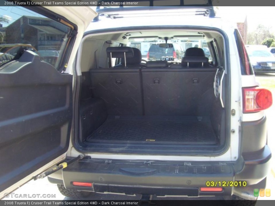Dark Charcoal Interior Trunk for the 2008 Toyota FJ Cruiser Trail Teams Special Edition 4WD #27018395
