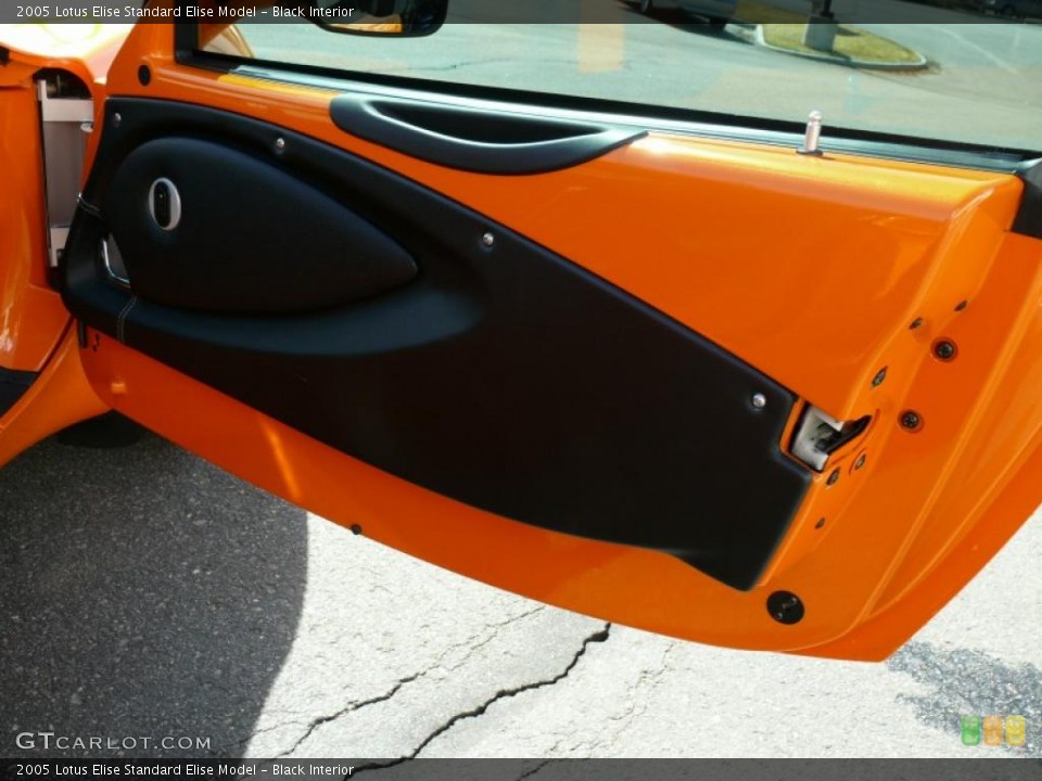 Black Interior Door Panel for the 2005 Lotus Elise  #27067000
