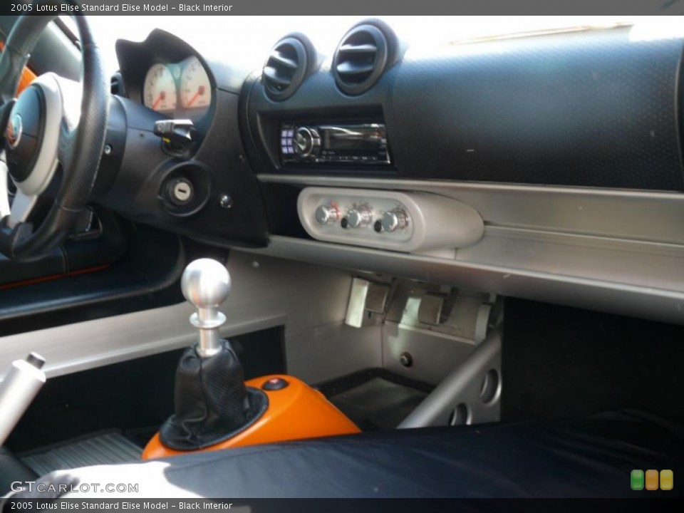 Black Interior Dashboard for the 2005 Lotus Elise  #27067008