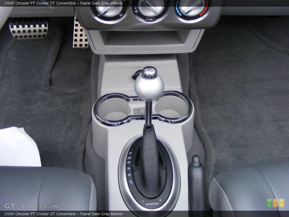Pastel Slate Gray Interior Transmission for the 2006 Chrysler PT Cruiser GT Convertible #2708316