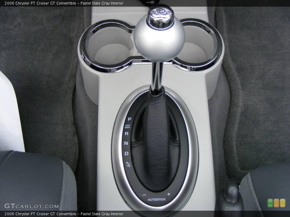 Pastel Slate Gray Interior Transmission for the 2006 Chrysler PT Cruiser GT Convertible #2708321