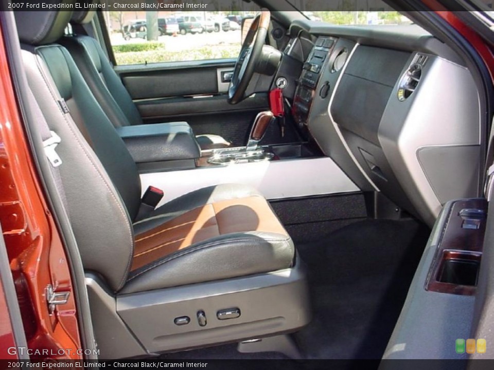 Charcoal Black/Caramel Interior Photo for the 2007 Ford Expedition EL Limited #27133319