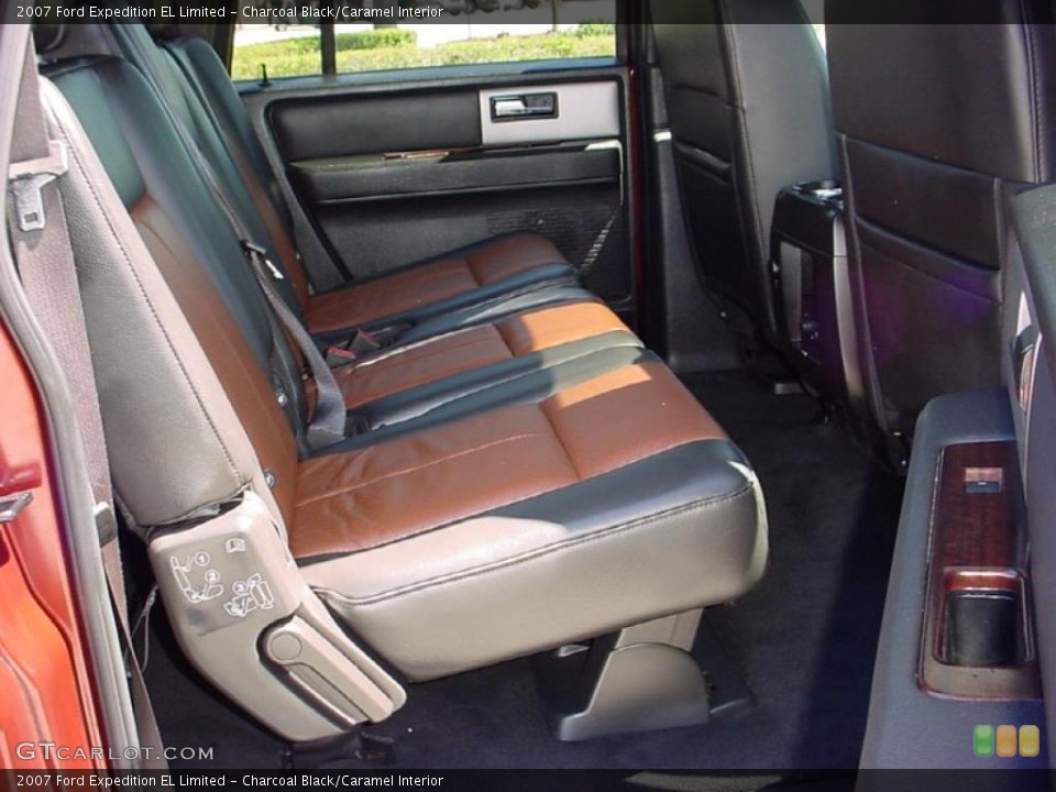 Charcoal Black/Caramel Interior Photo for the 2007 Ford Expedition EL Limited #27133355
