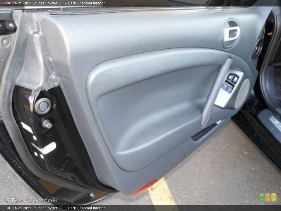 Dark Charcoal Interior Door Panel for the 2008 Mitsubishi Eclipse Spyder GT #27197790